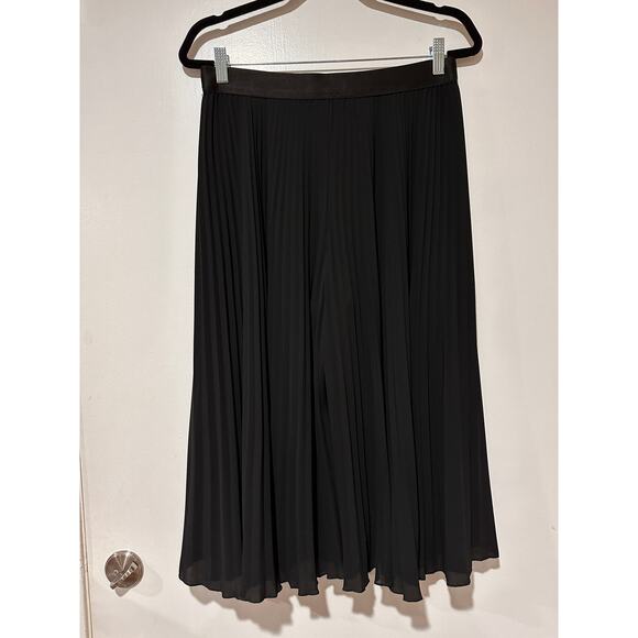 Bailey 44 Coop Culotte in Black Accordion Pleats Wide Leg Size 10 EUC Dressy - Picture 7 of 10
